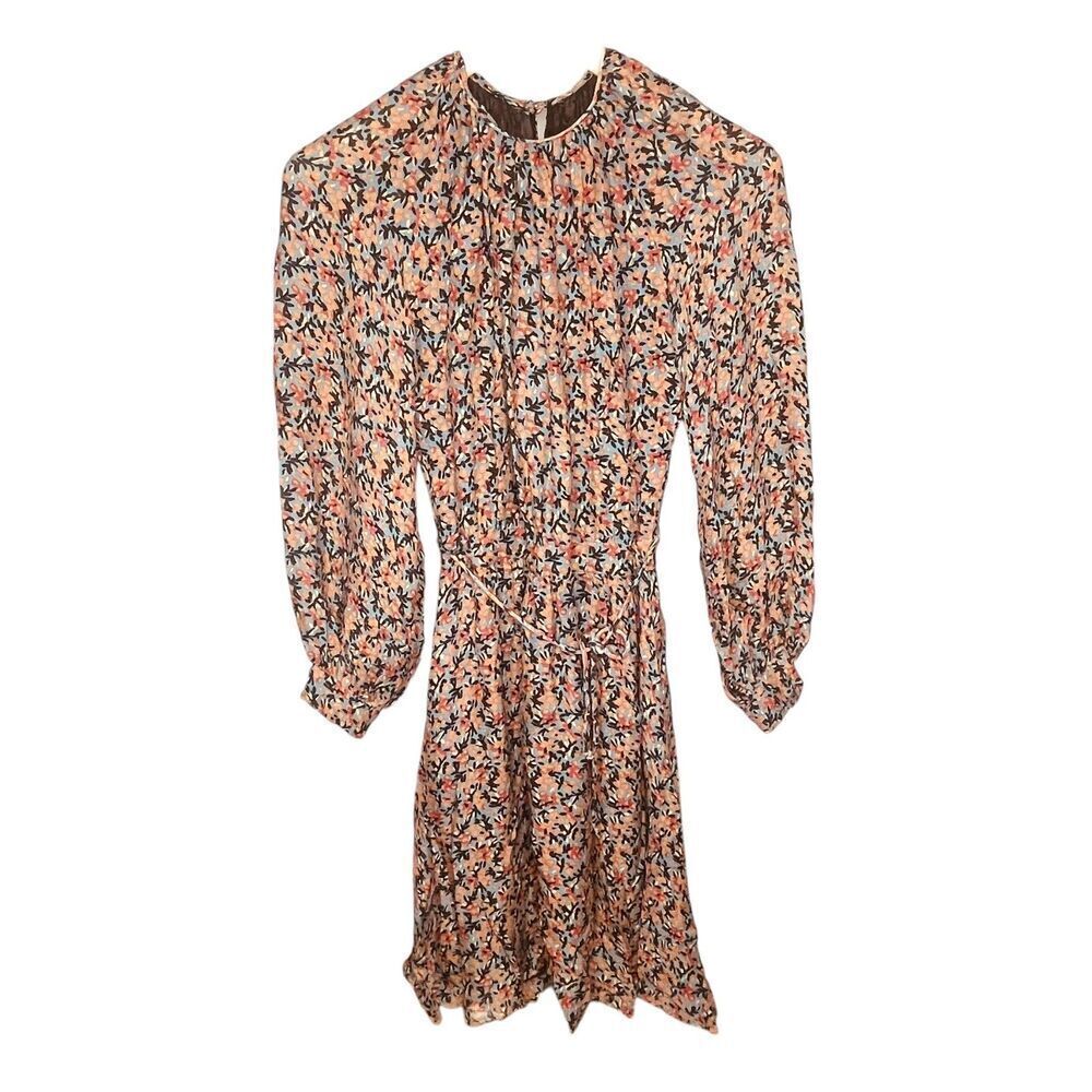 Derek Lam Collective Floral Tie Dress - Picture 3 of 16